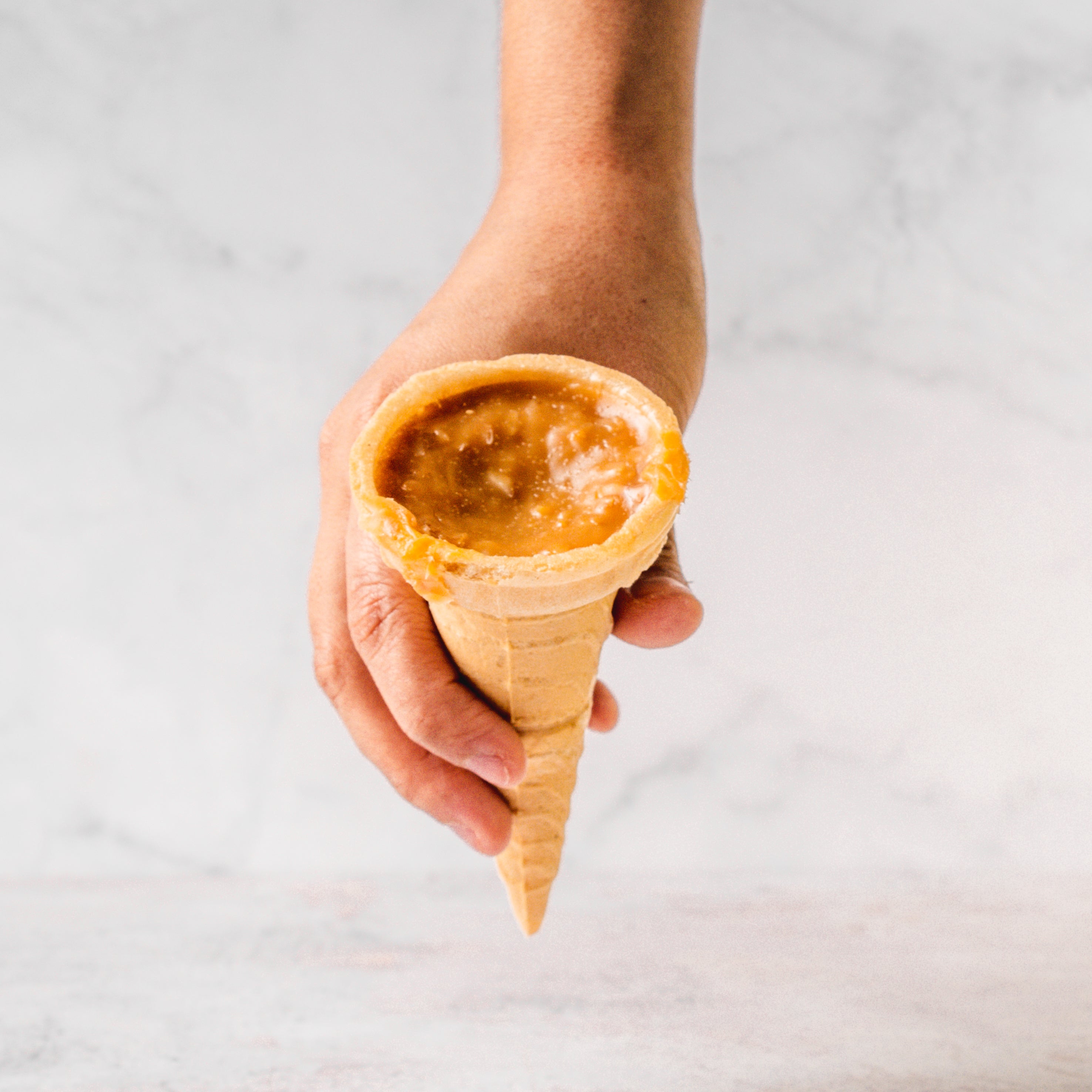 Cono de Leche Quemada - Pieza grande coco